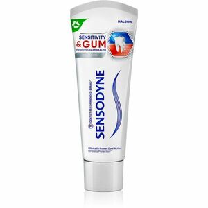 Sensodyne Sensitivity & Gum Whitening bělicí zubní pasta pro ochranu zubů a dásní 75 ml obraz