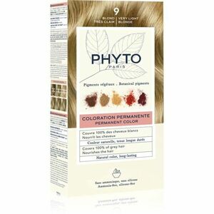Phyto Color barva na vlasy bez amoniaku odstín 9 Very Light Blonde 1 ks obraz