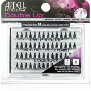 Ardell Double Up trsové nalepovací řasy bez uzlíku velikost Medium Black obraz