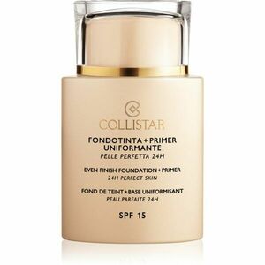 Collistar Even Finish Foundation+Primer 24h Perfect Skin make-up a podkladová báze SPF 15 odstín 5 Amber 35 ml obraz