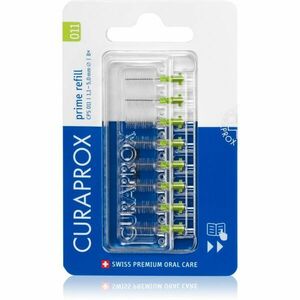 Curaprox Prime Refill náhradní mezizubní kartáčky v blistru CPS 011 1, 1- 5, 0 mm 8 ks obraz