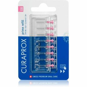 Curaprox Prime Refill náhradní mezizubní kartáčky v blistru CPS 08 0, 8 - 3, 2 mm 8 ks obraz