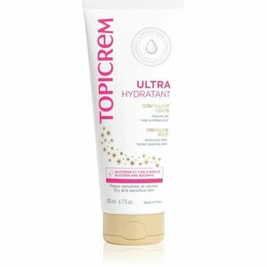 Topicrem UH BODY Ultra-Moisturizing Sparkling Body intenzivně hydratační tělové mléko se třpytkami 200 ml obraz
