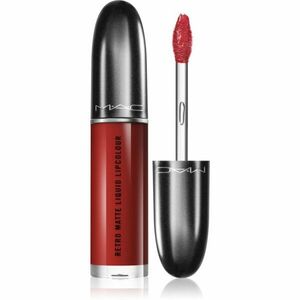 MAC Cosmetics Retro Matte Liquid Lipcolour matná tekutá rtěnka odstín Feels so Grand 5 ml obraz