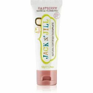Jack N’ Jill Natural přírodní zubní pasta pro děti příchuť Raspberry 50 g obraz