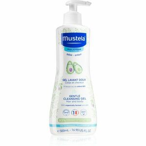 Mustela Bébé Bain tělový a vlasový mycí gel pro děti 500 ml obraz