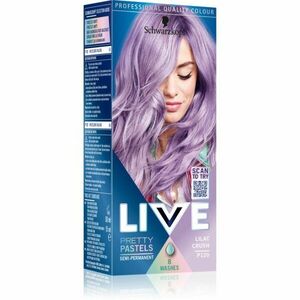 Schwarzkopf LIVE Ultra Brights or Pastel semipermanentní barva na vlasy odstín 120 Lilac Crush 1 ks obraz