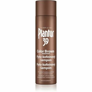 Plantur 39 Color Brown kofeinový šampon pro hnědé odstíny vlasů 250 ml obraz