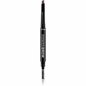 Revolution Relove Power Brow tužka na obočí s kartáčkem odstín Dark Brown 0, 3 g obraz