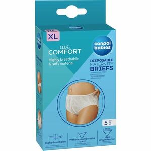 Canpol babies Maternity Briefs poporodní kalhotky velikost L/XL 5 ks obraz