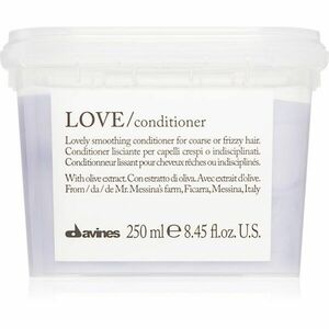 Davines Essential Haircare LOVE Smoothing Conditioner uhlazující kondicionér pro nepoddajné a krepatějící se vlasy 250 ml obraz