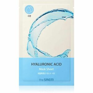 The Saem Bio Solution Hyaluronic Acid hydratační plátýnková maska 20 g obraz