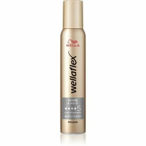 Wella Wellaflex Shine & Hold pěnové tužidlo pro lesk 200 ml obraz