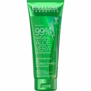 Eveline Cosmetics 99% Natural Aloe Vera hydratační gel na obličej a tělo 250 ml obraz