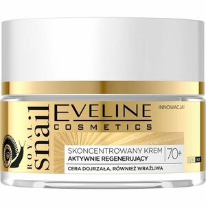Eveline Cosmetics Royal Snail intenzivně hydratační a rozjasňující péče na den i noc 70+ 50 ml obraz