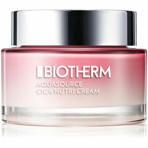 Biotherm Aquasource Cica Nutri Cream výživný hydratační krém pro suchou až velmi suchou citlivou pleť 75 ml obraz