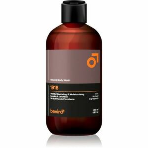 Beviro Natural Body Wash 1918 sprchový gel pro muže 250 ml obraz