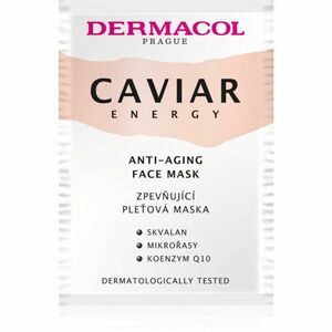 Dermacol Caviar Energy protivrásková a zpevňující pleťová maska 16 ml obraz