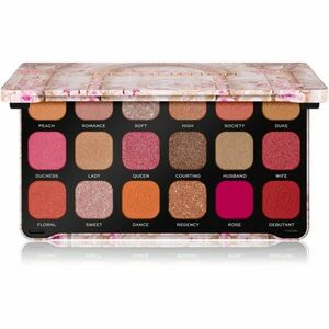 Makeup Revolution Forever Flawless paleta očních stínů odstín Regal Romance 18 x 1.1 g obraz
