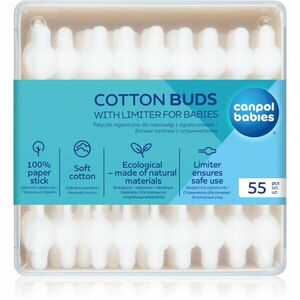 Canpol babies Hygiene vatové tyčinky pro děti 56 ks obraz
