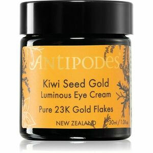 Antipodes Kiwi Seed Gold Luminous Eye Cream rozjasňující oční krém se zlatem 30 ml obraz
