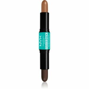NYX Professional Makeup Wonder Stick Dual Face Lift oboustranná konturovací tyčinka odstín 07 Deep 2x4 g obraz