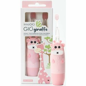innoGIO GIOGiraffe Sonic Toothbrush sonický zubní kartáček pro děti Pink 1 ks obraz
