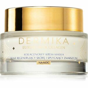 Dermika Luxury Neocollagen obnovující noční krémová maska s kolagenem 50 ml obraz