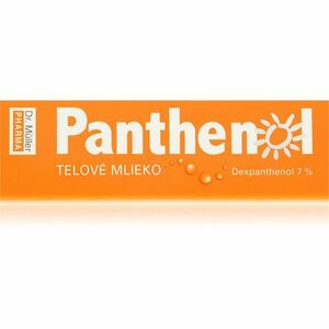 Dr. Müller Panthenol tělové mléko 7% hydratační mléko po opalování 200 ml obraz