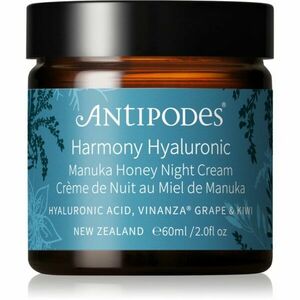 Antipodes Harmony Hyaluronic Manuka Honey Night Cream hydratační noční krém 60 ml obraz