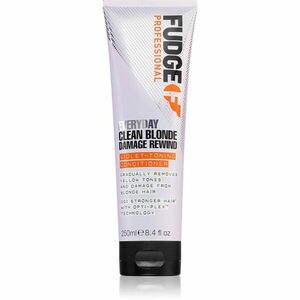 Fudge Everyday Clean Blonde Damage Rewind Conditioner kondicionér pro každodenní použití pro blond a melírované vlasy 250 ml obraz
