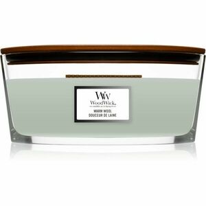 Woodwick Warm Wool vonná svíčka s dřevěným knotem (hearthwick) 453, 6 g obraz