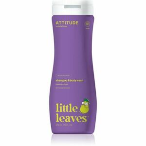 Attitude Little Leaves Vanilla & Pear dětský mycí gel a šampon 473 ml obraz