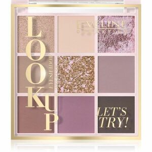 Eveline Cosmetics Look Up Let's Try! paletka očních stínů 10, 8 g obraz