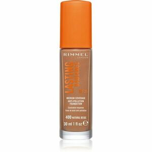 Rimmel Lasting Radiance rozjasňující make-up SPF 25 odstín 400 Natural Beige 30 ml obraz