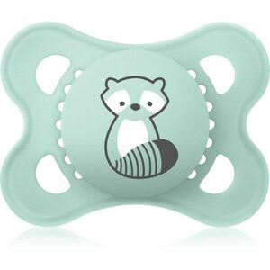 MAM Original 0+ months dudlík Turquoise Raccoon 1 ks obraz