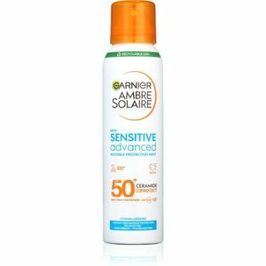 Garnier Ambre Solaire Sensitive Advanced opalovací mlha ve spreji pro velmi citlivou pleť SPF 50+ 150 ml obraz