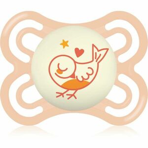 MAM Perfect Night 0+ months dudlík na noc Orange Bird 1 ks obraz