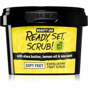Beauty Jar Ready, Set, Scrub! cukrový peeling na chodidla 135 g obraz