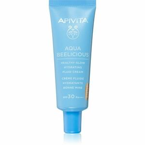 Apivita Aqua Beelicious Tinted Fluid SPF30 lehký tónovací fluid pro rozjasnění pleti SPF 30 40 ml obraz
