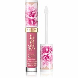 Eveline Cosmetics Flower Garden krémový lesk na rty s kyselinou hyaluronovou odstín 03 Magnolia Charm 4.5 ml obraz
