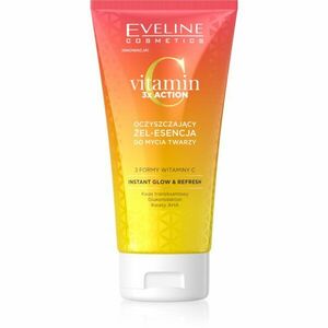 Eveline Cosmetics Vitamin C 3x Action čisticí gel s AHA kyselinami 150 ml obraz