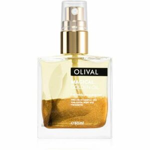 Olival Magical Gloden Oil multifunkční suchý olej se třpytkami na tvář, tělo a vlasy 50 ml obraz
