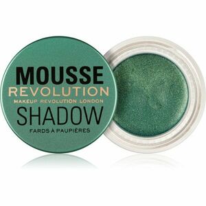 Makeup Revolution Mousse krémové oční stíny odstín Emerald Green 4 g obraz