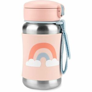 Skip Hop Spark Style Rainbow nerezová láhev na vodu s brčkem 12 m+ 350 ml obraz