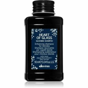 Davines Heart of Glass Silkening Shampoo jemný čisticí šampon pro blond vlasy 90 ml obraz