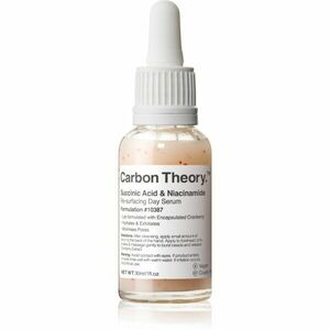 Carbon Theory Succinic Acid & Niacinamide obnovující pleťové sérum pro problematickou pleť 30 ml obraz