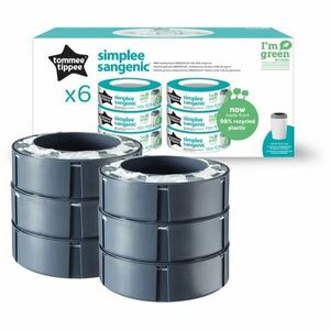 Tommee Tippee Simplee náhradní kazeta 6 ks obraz