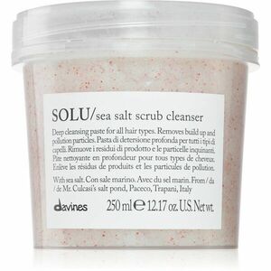 Davines Essential Haircare SOLU Sea Salt Scrub Cleanser čisticí peeling pro všechny typy vlasů 250 ml obraz