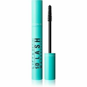 Makeup Revolution 5D Lash voděodolná prodlužující řasenka pro extra objem odstín Black 14 ml obraz